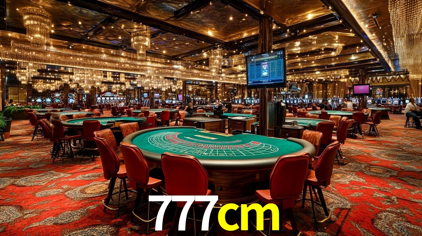 Sinta a adrenalina dos jogos de cassino com 777cm